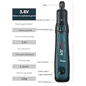 Χαμηλού Κόστους Εργαλεία Χειρός-5000-10000-15000r usb μίνι μύλος χαράκτης στυλό μπαταρίας ηλεκτρικός μύλος σετ χαρακτικής μηχανής λείανσης γυαλιστικό κιτ ηλεκτρικού τρυπανιού