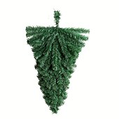 お買い得  リース、ガーランド、スワッグ-1pc クリスマスティアドロップ盗品人工松の盗品メールボックス盗品フロントドアティアドロップリース休日クリスマス装飾 90 センチメートル