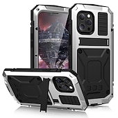 abordables Carcasas iPhone-teléfono Funda Para iPhone 16 Pro Max Plus iPhone 15 Pro Max iPhone 14 13 12 11 Pro Max Plus Mini Impermeable Funda de Cuerpo Entero Armadura Protección de grado militar con película de vidrio de