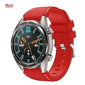 abordables Bracelets de montre Samsung-Bracelet en silicone souple de sport pour Samsung Galaxy Watch 3 4 5 6 40 mm 44 mm 6 classique 43 mm 47 mm 4 classique 42 mm 46 mm 5 LTE 5 PRO 20 mm 22 mm bracelet pour Huawei Watch GT 2 /2e/2 pro