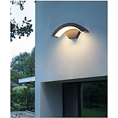 Χαμηλού Κόστους εξωτερικά φώτα τοίχου-led φωτιστικό τοίχου εσωτερικού/εξωτερικού χώρου rgb φωτιστικό τοίχου 3000k εσωτερικό φωτιστικό τοίχου tuya app alexa control αδιάβροχο ip65 φωτιστικό τοίχου εξωτερικού χώρου 85-265v