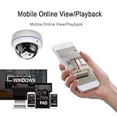 economico Videocamere di sorveglianza domestica per interni-Telecamera IP wireless 1080p zoom 5x per esterni ir speed dome cctv di sicurezza