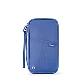 abordables Porte-cartes et étuis-Portefeuille de passeport de voyage porte-passeport familial organisateur de documents de voyage accessoires de voyage sac à documents porte-cartes