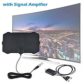 Χαμηλού Κόστους TV Boxes-Ενισχυτής σήματος εναέριου σήματος εμβέλειας 5000 μιλίων κεραία hdtv 4k hd εσωτερικού χώρου ψηφιακής τηλεόρασης