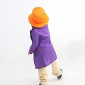 cheap Boys&#039; Costumes-Charlie and the Chocolate Factory Charlie Willy Wonka Cosplay Costume Halloween Group Family Costumes Kid&#039;s Boys Cosplay Halloween Halloween Carnival Masquerade Easy Carnival Costume