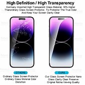 baratos Protetores de ecrã para iPhone-6pcs hd capa completa película de vidro protetora para iphone 15 15 plus 15 pro 15 pro max /14 14 plus 14 pro 14 pro max /iphone 13 13 pro 13 pro max / iphone 11 12 pro 12 pro max / iphone x / iphone