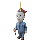 halpa halloween 2024-terroristien tappaja luova riipus joulukuusi auton koristelu akryyli riipus