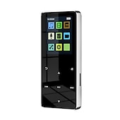 رخيصةأون مشغل MP3-Q8 مع مشغل MP3 بلوتوث 5.0 شاشة لمس كاملة 1.8 بوصة 4 جيجابايت 8 جيجابايت 16 جيجابايت 32 جيجابايت مشغل موسيقى MP4 مع مكبر صوت مدمج ومسجل راديو FM