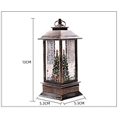 economico Luci regalo di Natale-lampada notturna di Natale, lanterne di Natale, decorazioni per la casa, regali ideali, luci per decorazioni di Halloween all&#039;aperto