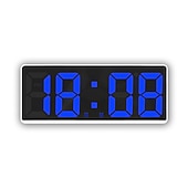 cheap Radios and Clocks-LED Clock Large Screen Digital Clock Bedroom Bedside Clock Korean Fashion Clock