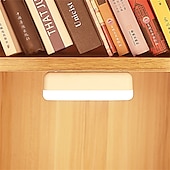 cheap Projector Lamp&amp;Laser Projector-Wall-Mounted Reading Light, Stick On Bunk Bed Lamp Light, Magnetic Mounted Under Cabinet Lighting Rechargeable Battery Operated, Wireless LED Closet Kitchen, Portable Makeup Mirror
