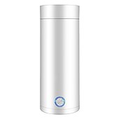olcso Konyhagépek-400 ml-es hordozható elektromos vízforraló csésze intelligens forró vizes tea kávé rozsdamentes melegítő utazás
