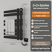 cheap Towel Bars-Hangers Safety Boutique / Contemporary Aluminum Bath Organization