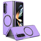 cheap Samsung Cases-Phone Case For Samsung Galaxy Z Fold 7 Z Fold 6 Z Fold 5 Z Fold 4 Z Fold 3 Back Cover With Magsafe Support Wireless Charging Shockproof PC