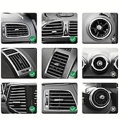 abordables Support de téléphone de voiture-Support de téléphone de voiture universel amélioré : rotation à 360°, serrage automatique, support mains libres pour tous les smartphones