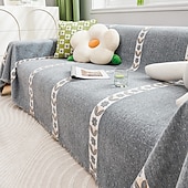 cheap Sofa Blanket-Chenille Sofa Cover Couch Cover Sage Green Couch Protector  Sofa Blanket Sofa Throw Cover for Couches Washable Sectional Sofa Couch Covers for Dogs