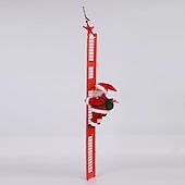 economico Accessori-offerte decorazioni natalizie! abcnature led decorazioni natalizie babbo natale arrampicata elettrica appesi giocattoli di natale
