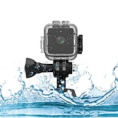 abordables Caméras IP d&#039;intérieur-Mini caméra d&#039;action infrarouge portable hd 1080p, caméscope étanche pour la sécurité à domicile, enregistrement de sports de plein air
