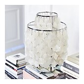 tanie lampka nocna-Shell lampka nocna dekoracja lampy lampka nocna do sypialni 110-240v