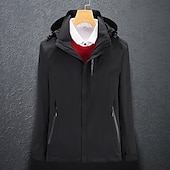 ieftine îmbrăcăminte exterioară activă pentru femei-Pentru femei Jachetă Softshell Μπουφάν πεζοπορίας Αντιανεμικό πεζοπορίας În aer liber Termic cald Rezistent la Vânt Îmbrăcăminte Exterior Jachete Iarnă Fermoar Ascuns pe Întreaga Lungime Pescuit