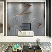 voordelige Behang-cool wallpapers 3d abstracte muurschildering behang muurschildering muurstickers bladeren abstracte schets foto geschikt voor hotel woonkamer slaapkamer art deco