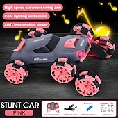 halpa rc-ajoneuvot-uusi iso kuusipyöräinen stunt-auto skip kääntövarren muodonmuutos maastoauto maastokiipeily pyörä poikalelu