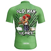voordelige Heren shirts-Voor heren Wielrenshirt Korte mouw Fietsen Shirt Kleding Bovenlichaam met 3 achterzakken Bergracen Wegwielrennen Ademend Sneldrogend Vochtregelerend Reflecterende strips Zwart Geel Rood Grafisch