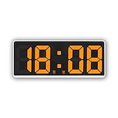 cheap Radios and Clocks-LED Clock Large Screen Digital Clock Bedroom Bedside Clock Korean Fashion Clock