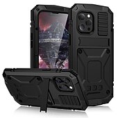 abordables Carcasas iPhone-teléfono Funda Para iPhone 16 Pro Max Plus iPhone 15 Pro Max iPhone 14 13 12 11 Pro Max Plus Mini Impermeable Funda de Cuerpo Entero Armadura Protección de grado militar con película de vidrio de