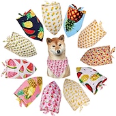 billige Bandanas og hatter-Hunder Katter Bandanahatt til hundebursdag Mote Fritid Vinter Vanntett Pustende Myk Vaskbar Bekvem Fritid / hverdag Hundeklær for Bichon Frisé Pommeran ungt kjæledyr Sommerfugl Small