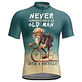 voordelige Heren shirts-Voor heren Wielrenshirt Korte mouw Fietsen Shirt Kleding Bovenlichaam met 3 achterzakken Bergracen Wegwielrennen Ademend Sneldrogend Vochtregelerend Reflecterende strips Zwart Geel Rood Grafisch