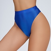 levne pole dancewear-Taneční kostýmy Exotické taneční oblečení tanec u tyče Spodní prádlo Čistá Barva Dámské Výkon Trénink Vysoký Polyester