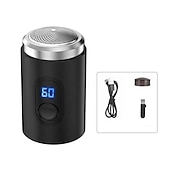 cheap Shaving &amp; Hair Removal-Mini Electric Travel Shaver for Men Pocket Size Rechargeable Portable Painless Cordless Trimmer Knive Face Beard Razor