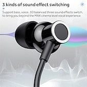 cheap TWS True Wireless Headphones-GM-Y10 Neckband Headphone In Ear Bluetooth 5.3 Ergonomic Design Stereo Deep Bass for Apple Samsung Huawei Xiaomi MI  Camping / Hiking Running Everyday Use Mobile Phone Travel Entertainment Car