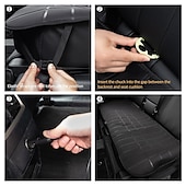 abordables Housses de siège de voiture-Protecteur de housse de siège de voiture chauffante coussin avant/arrière antidérapant pour voiture chauffage de siège de voiture universel accessoires intérieurs