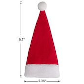 economico Decorazione per Tavolo e Sala da Pranzo-10 pezzi copri coltello e forchetta natalizi, tappi per bottiglie di vino, accessori per utensili da cucina, 10 pz