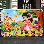 tanie Układanie puzzli-drewniane puzzle puzzle dla dzieci 60 sztuk żelaznego pudełka puzzle dla przedszkola wczesna edukacja drewniane zabawki
