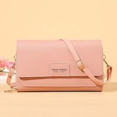 levne Tašky přes rameno-dámská crossbody peněženka s blokováním RFID – taška přes rameno z umělé kůže s mnoha kapsami pro cestování, nakupování a každodenní použití