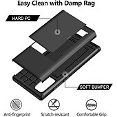 cheap Samsung Cases-Phone Case For Samsung Galaxy S24 S23 S21 S20 Plus Ultra Note 20 10 S25 Ultra Back Cover Bumper Frame Four Corners Drop Resistance With Card Holder Armor TPU