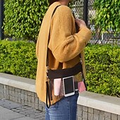 economico borsa per telefono universale-borsa a tracolla in pvc trasparente, pochette alla moda approvata dallo stadio, borse impermeabili con cinturino