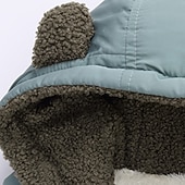billiga Boy&amp;#39;s Downs &amp;amp; Pufferjacka-Småbarn Pojkar Pufferjacka Ytterkläder Ensfärgat Ärmlös Täcka Utomhus Häftig Förtjusande Dagligen Svart Grön Beige Höst Vinter 3-7 år