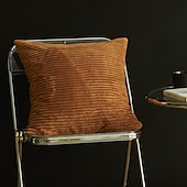 economico Tendenze cuscini-cuscini decorativi cuscini più belli velluto a coste tinta unita semplice senza anima strisce di mais fodera per cuscino fodera per cuscino multicolore