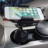 お買い得  車載ホルダー-カップホルダー電話マウント バックルタイプ 回転可 クランプクリップ 電話ホルダー のために 車載 車のトラック と互換性があります すべての携帯電話 携帯電話アクセサリー
