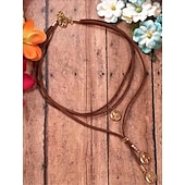 abordables Colliers et pendentifs-Femme Colliers Mode Extérieur Géométrie Collier