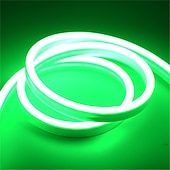 olcso Neon LED-es világítás-2m-es led neoncsíkos kültéri lámpák 12V vízálló otthoni nappali konyhakert udvari karácsonyi dekorációs világító lámpa