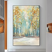 Mintura Handmade Trees Landscape Oil Paintings On Canvas Wall Art Decoration Modern Abstract Picture For Home Decor Rolled Frameless Unstretched Painting 20