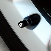 お買い得  車体の装飾＆保護用具-犬の足タイヤエアバルブキャップ 4 個 – 車、トラック、SUV、バイクにユニバーサルフィット &amp; オートバイ