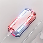 preiswerte Briefkastenlampen-1 Stück 5 W Taschenlampen &amp; Campinglichter Arbeitsscheinwerfer Multi-Funktion Mehrfachnutzung mit Beleuchtungsfunktion Kühles Weiß Rot 3.7 V 20 LED-Perlen