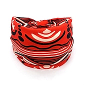 abordables Accessoires de coiffure-Bandes de cheveux pour femmes, motifs imprimés africains, large bord, nouage élastique, bandeaux de sport, de yoga, couvre-chef pour femmes, accessoires pour cheveux