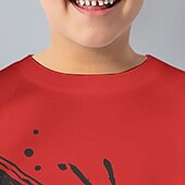 preiswerte Jungen 3D Tiere-Jungen 3D SPIDER Set aus Sweatshirt und Jogginghose Set Langarm 3d Drucken Herbst Winter Aktiv Modisch Cool kinderkleidung 3-12 Jahre Rundhalsausschnitt Outdoor Urlaub Strasse Regular Fit